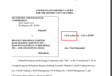 币安和CZ遭美国SEC起诉：五要点分析 大量代币列为证券 刑事悬而未发？-币圈最新消息